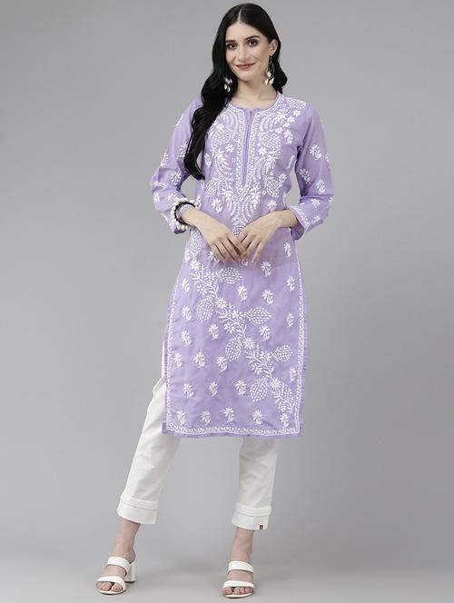 women's straight kurta - 20118024 - Standard Image - 0