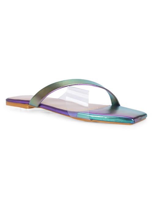 multi colored slip on flat  - 20118388 -  Standard Image - 0