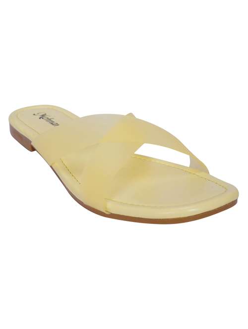 yellow slip on flat - 20118394 - Standard Image - 0