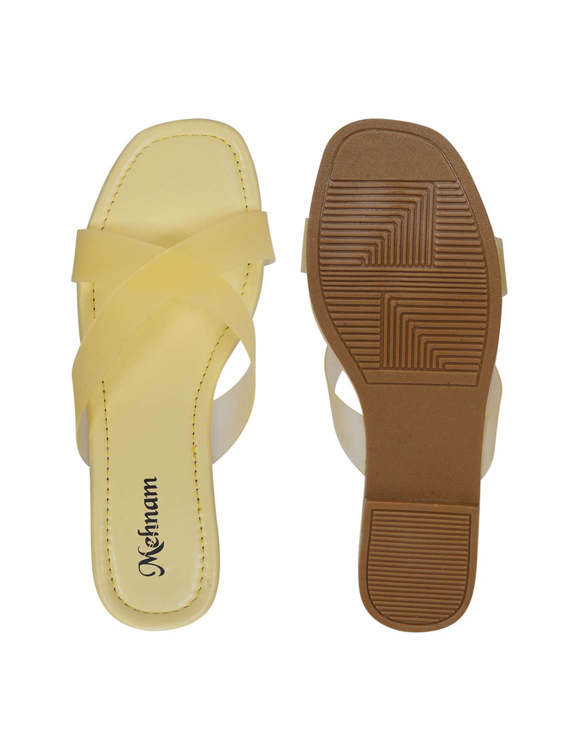 yellow slip on flat - 20118394 - Standard Image - 3