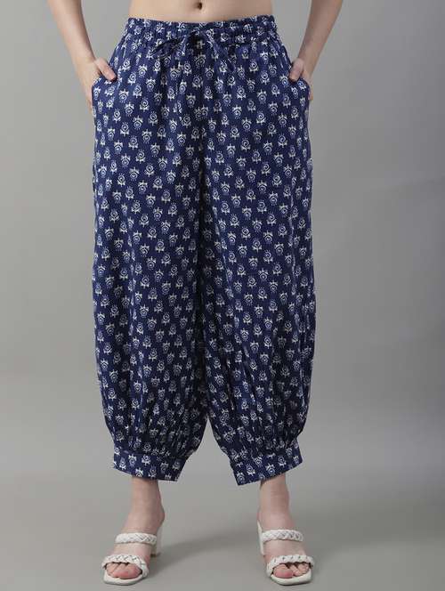 women cotton printed salwar - 20120347 - Standard Image - 0
