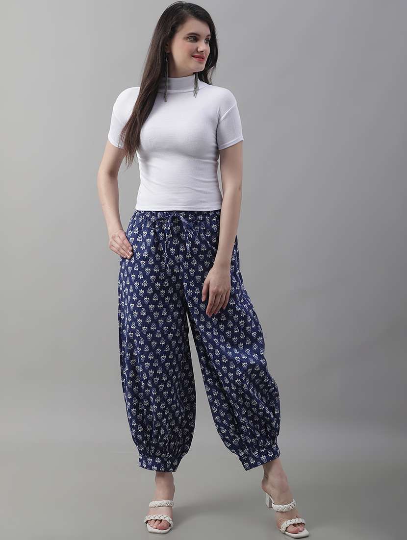 women cotton printed salwar - 20120347 - Standard Image - 5