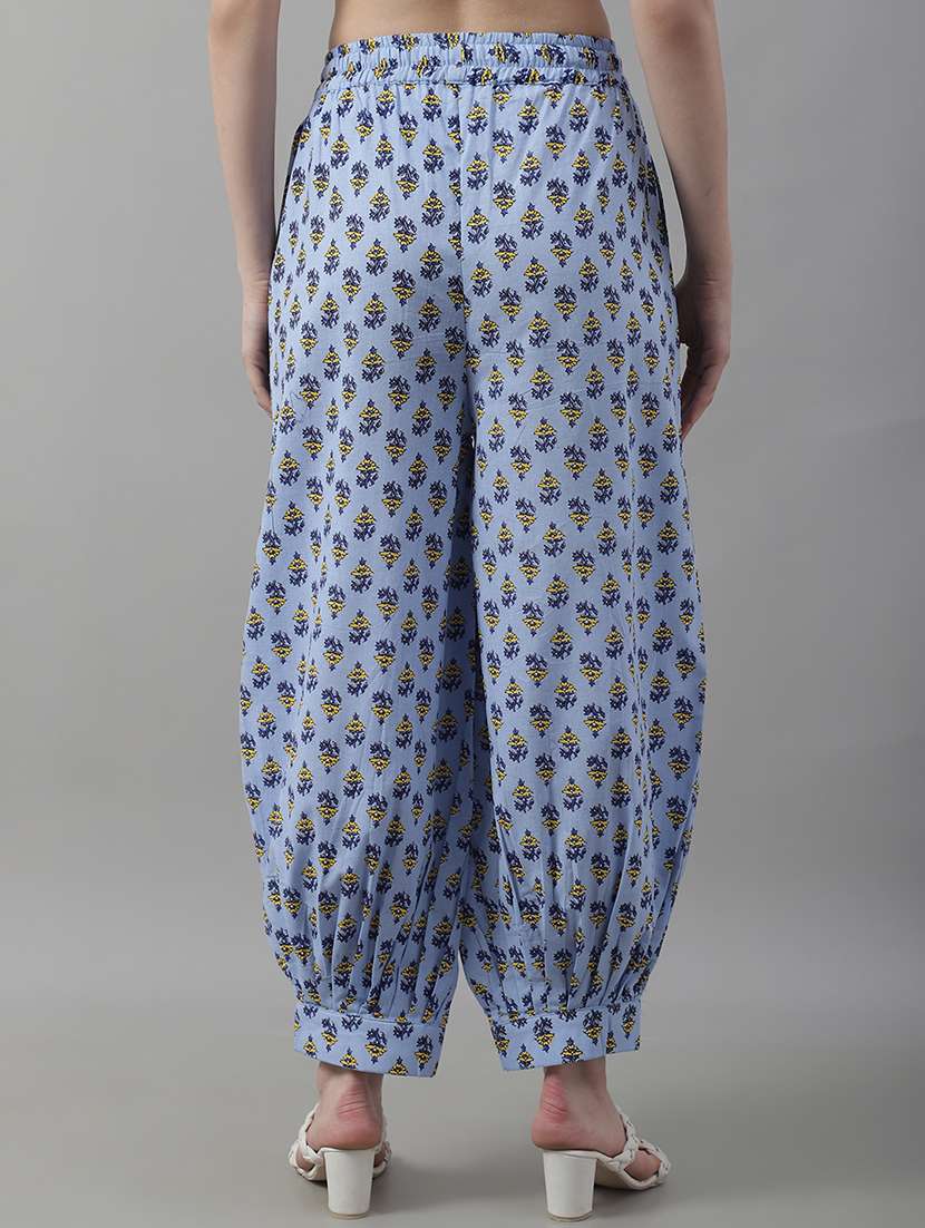 women cotton printed salwar - 20120350 - Standard Image - 3