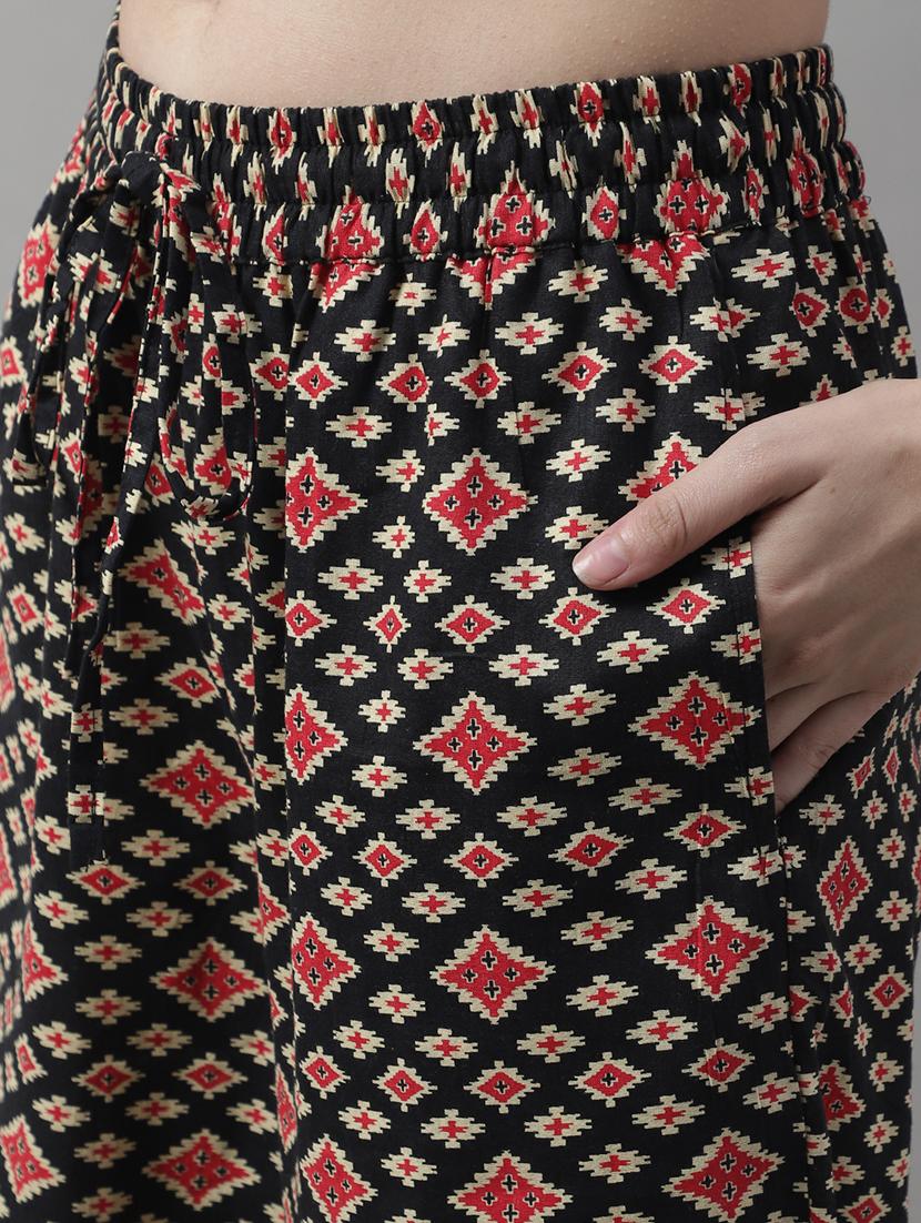 women cotton printed salwar combos - 20120351 - Standard Image - 5