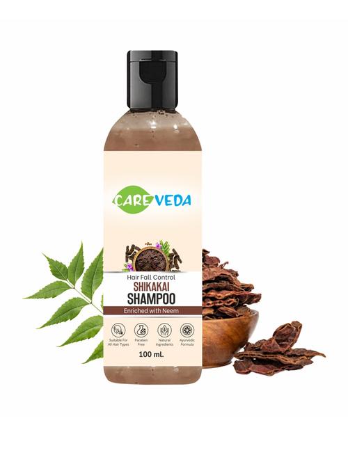 careveda revival aloe vera shampoo, enriched with charcoal & nicinamide, for all hair types 100 ml - 20120500 -  Standard Image - 0