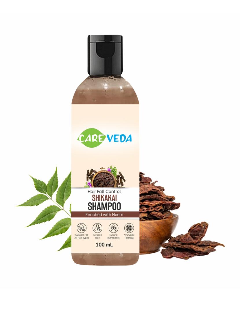 careveda revival aloe vera shampoo, enriched with charcoal & nicinamide, for all hair types 100 ml - 20120500 -  Zoom Image - 0