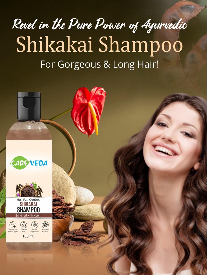 careveda revival aloe vera shampoo, enriched with charcoal & nicinamide, for all hair types 100 ml - 20120500 - Standard Image - 3