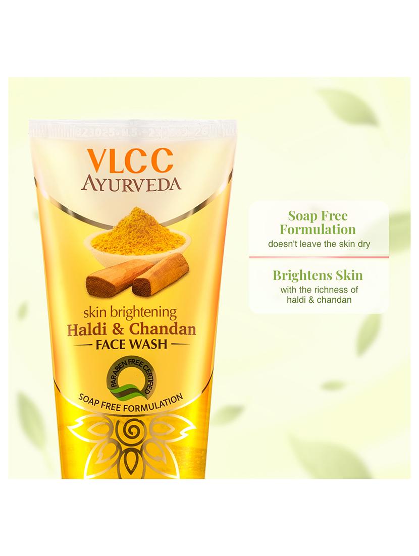 vlcc chandan kesar & haldi chandan facewash combo-100 ml (pack of 4) - 20120964 - Standard Image - 3