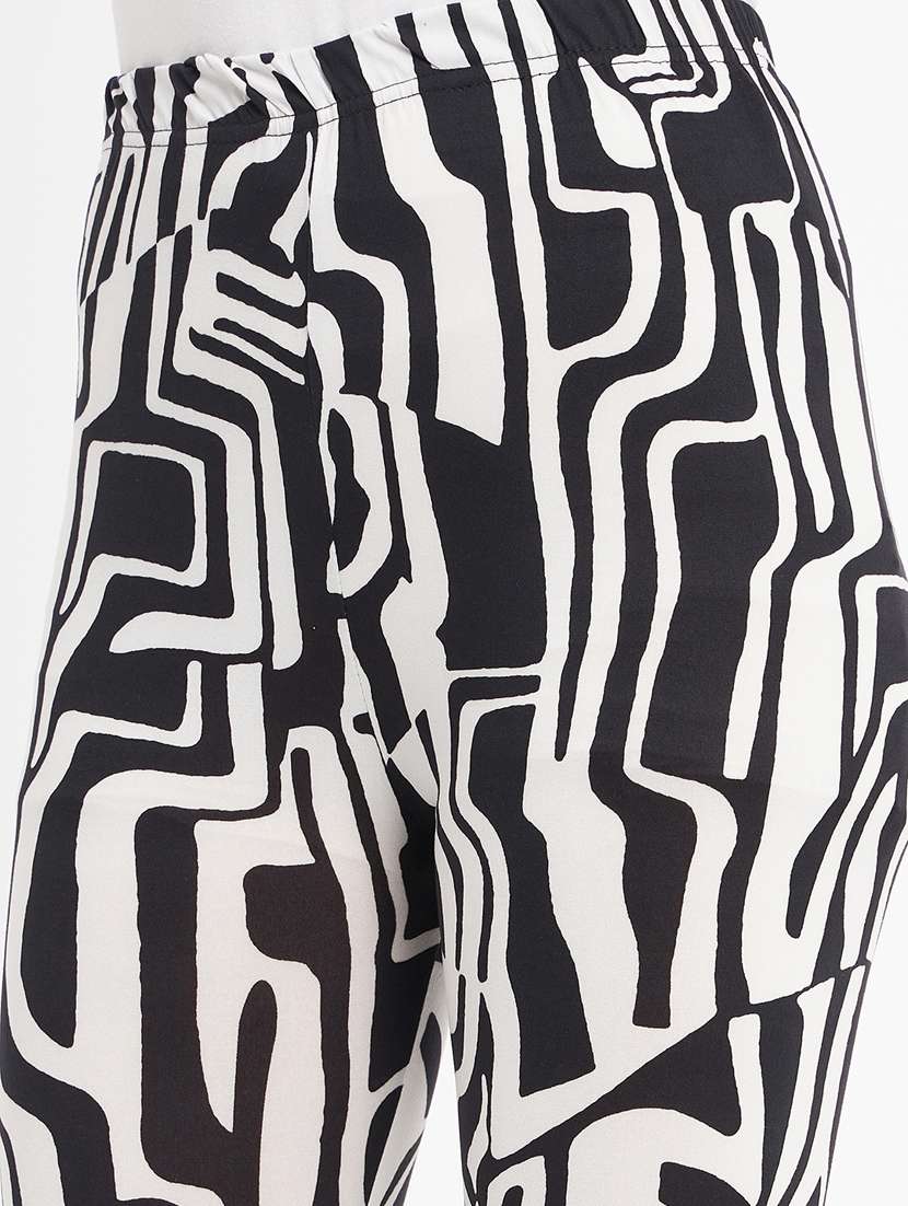 white printed legging - 20123315 -  Standard Image - 5