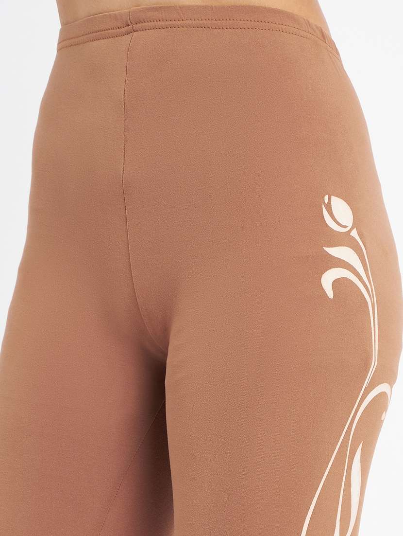 women printed jegging - 20124136 - Standard Image - 5