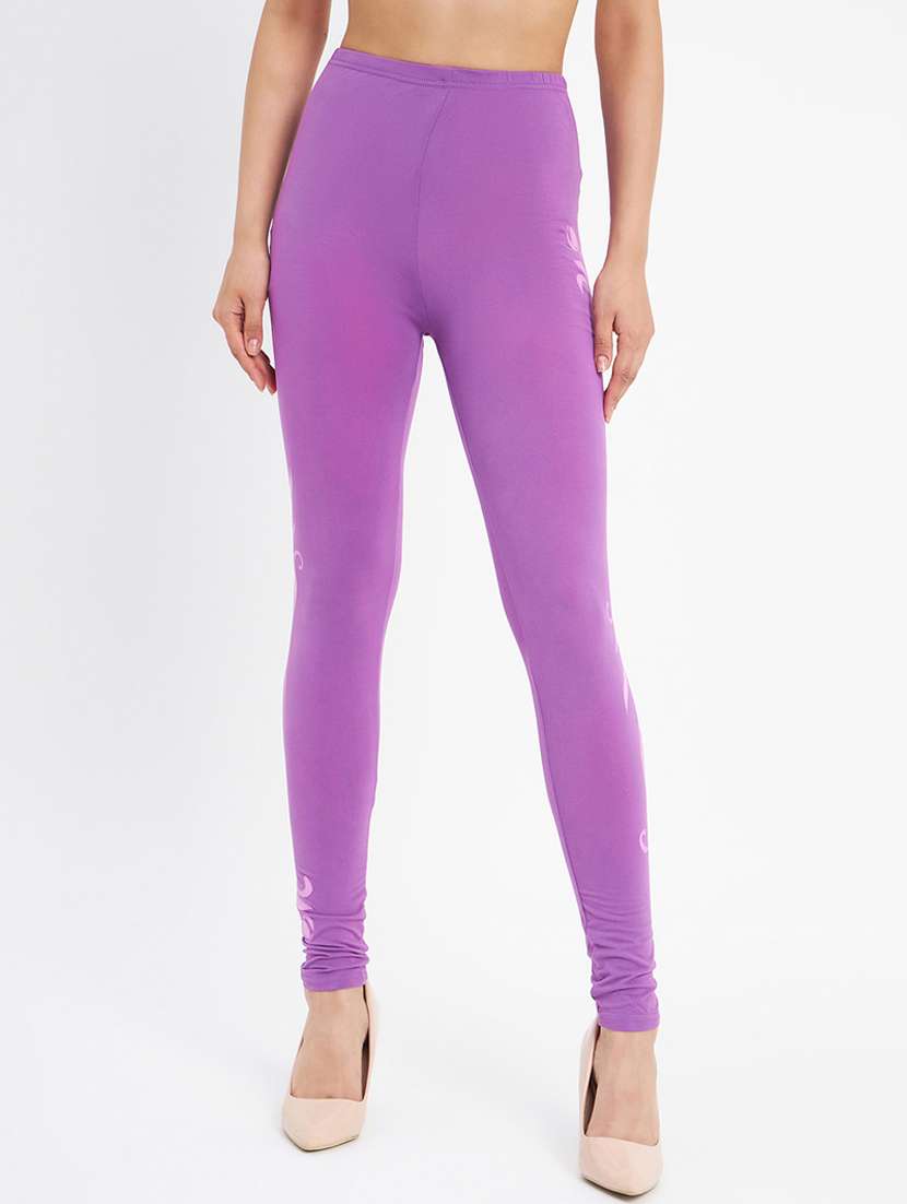 women printed jegging