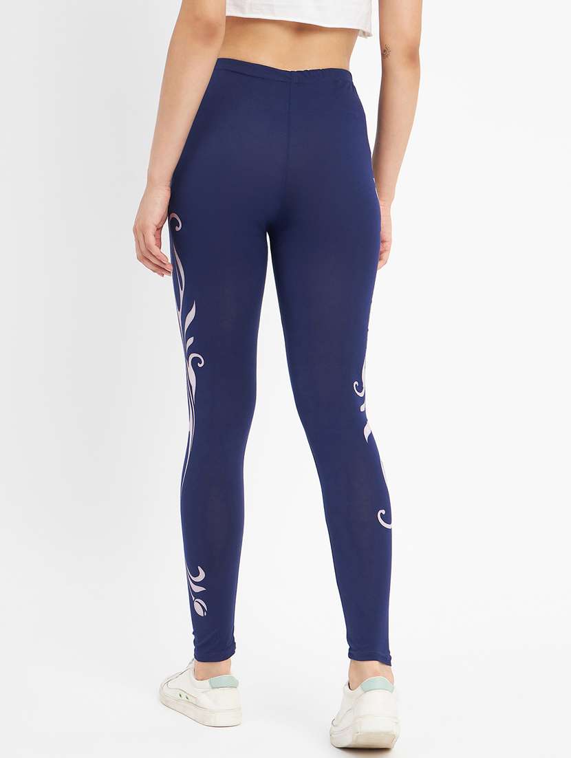 women printed jegging - 20124140 - Standard Image - 3