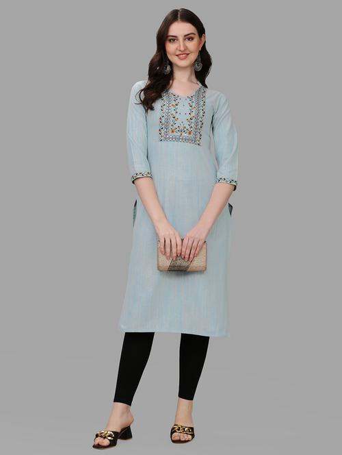 women's straight kurta - 20125182 - Standard Image - 0
