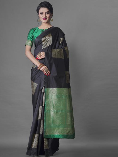 self design woven saree - 20125230 - Standard Image - 0