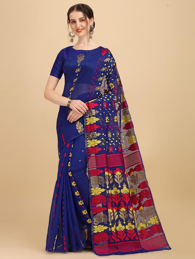 self design woven saree - 20125275 - Zoom Image - 0