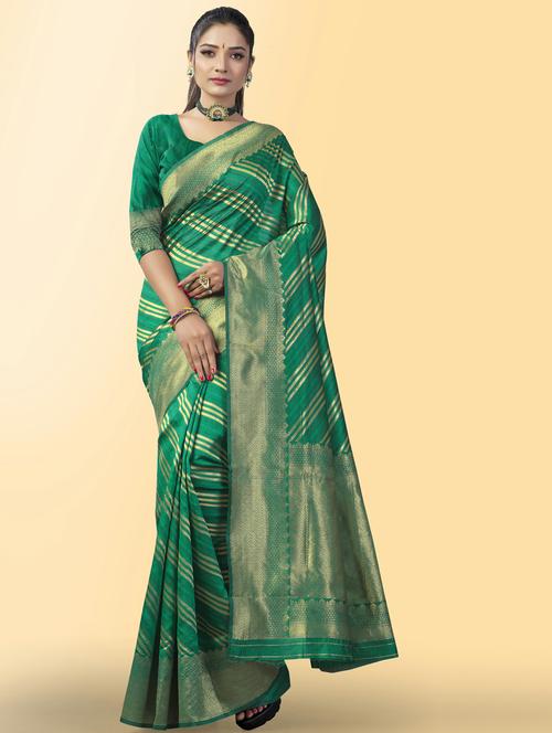 self design woven saree with blouse - 20125451 -  Standard Image - 0