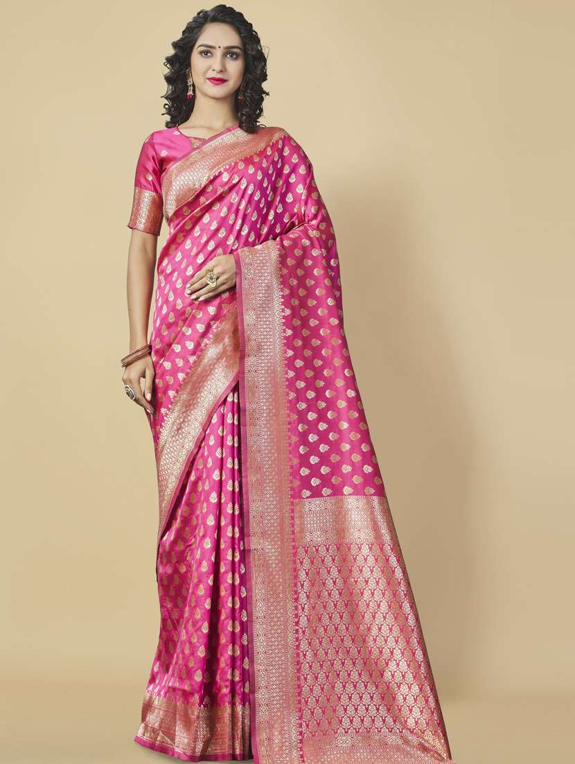 women self design banarasi saree - 20125761 - Zoom Image - 0