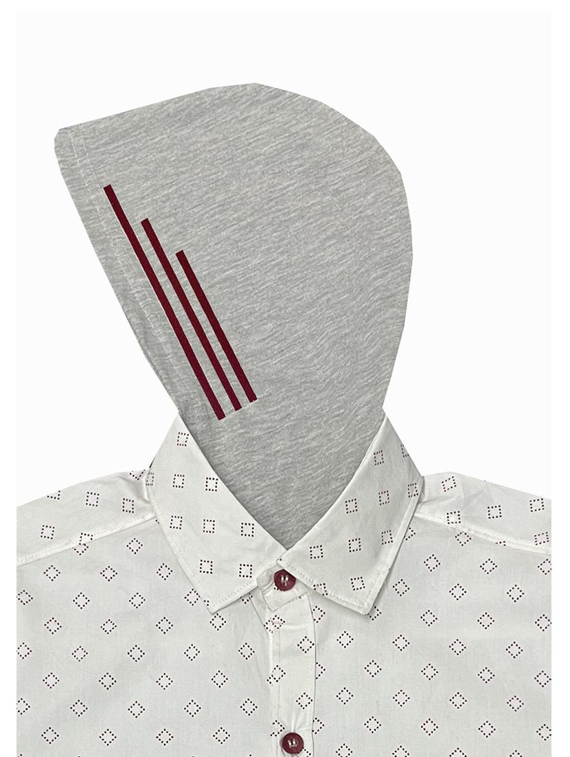 boys printed cotton shirt - 20128098 - Standard Image - 3
