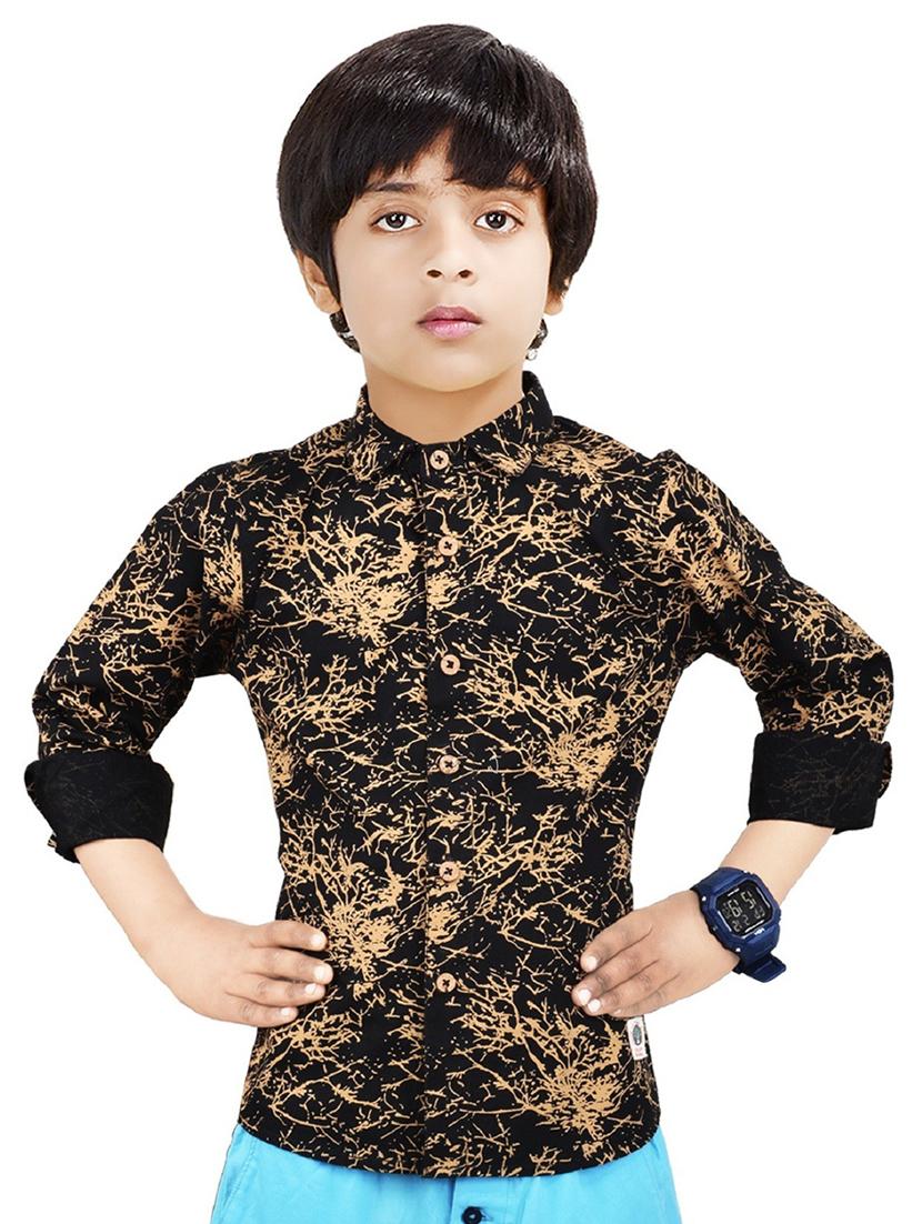 boys printed cotton shirt - 20128101 -  Zoom Image - 0