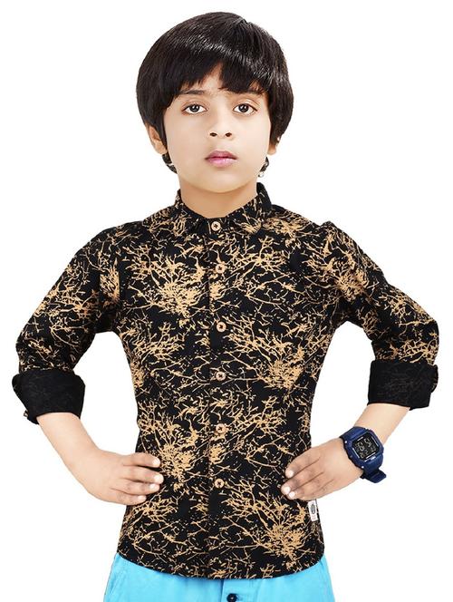 boys printed cotton shirt - 20128102 -  Standard Image - 0
