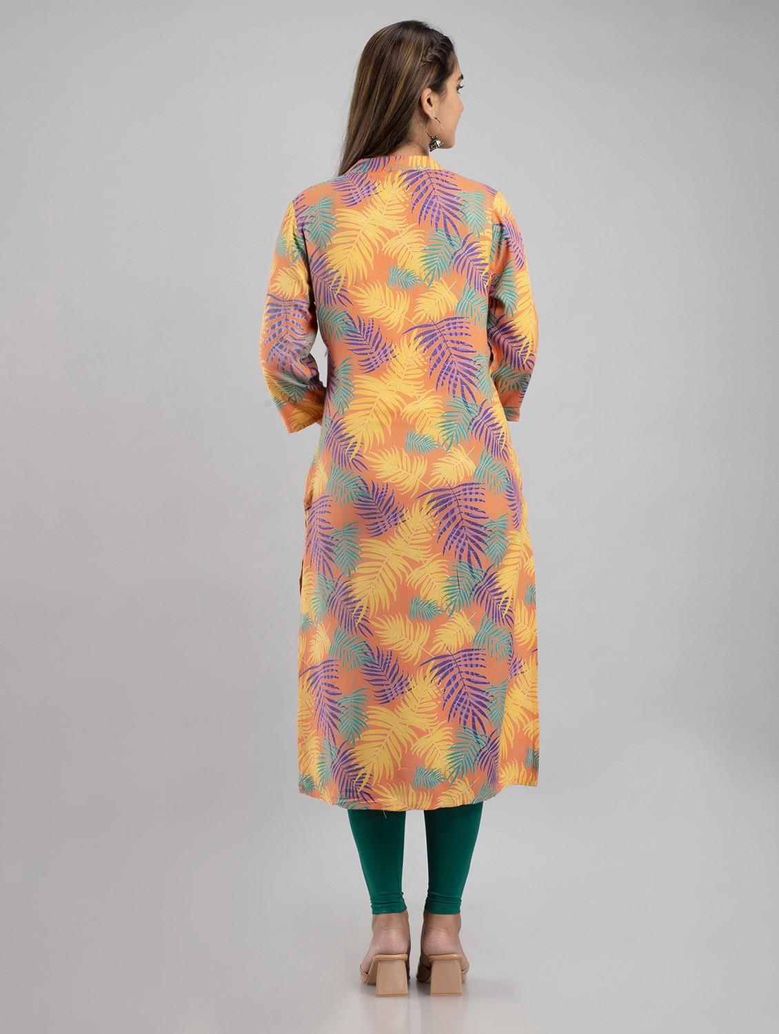 women's straight kurta - 20129165 - Standard Image - 3