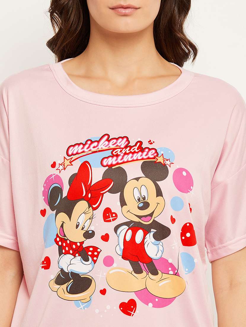 women printed pyjama nightwear set - 20129399 -  Standard Image - 5