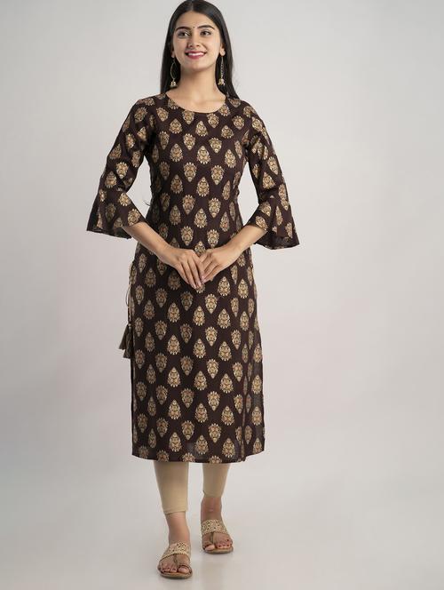 women's straight kurta - 20129539 -  Standard Image - 0