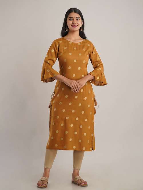 women's straight kurta - 20129540 - Standard Image - 0