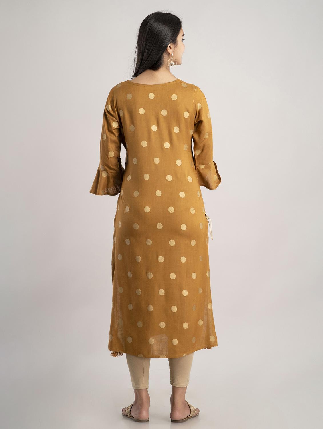 women's straight kurta - 20129540 - Standard Image - 3