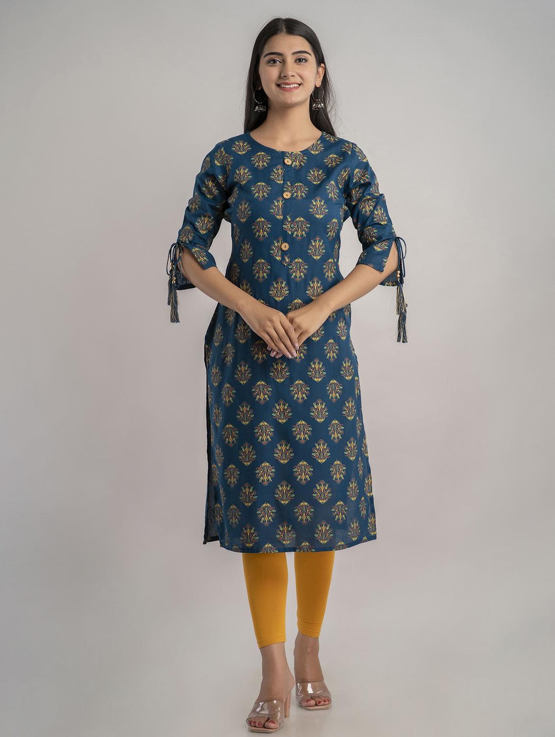women's straight kurta - 20129543 - Zoom Image - 0