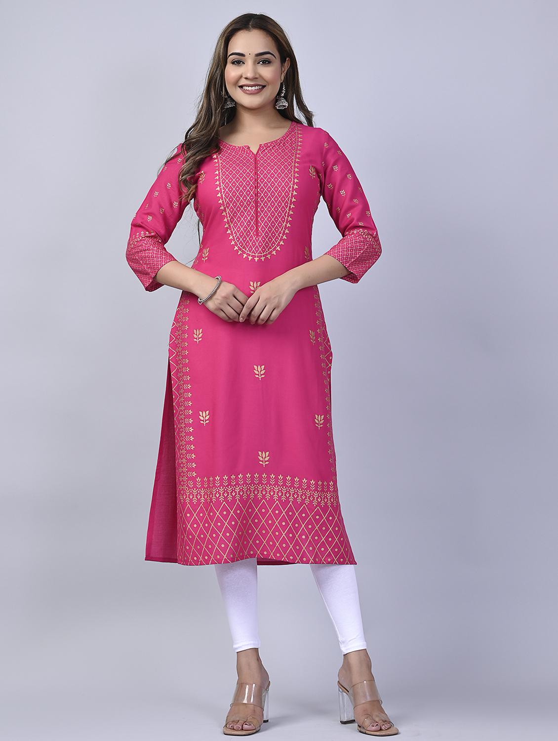 women's straight kurta