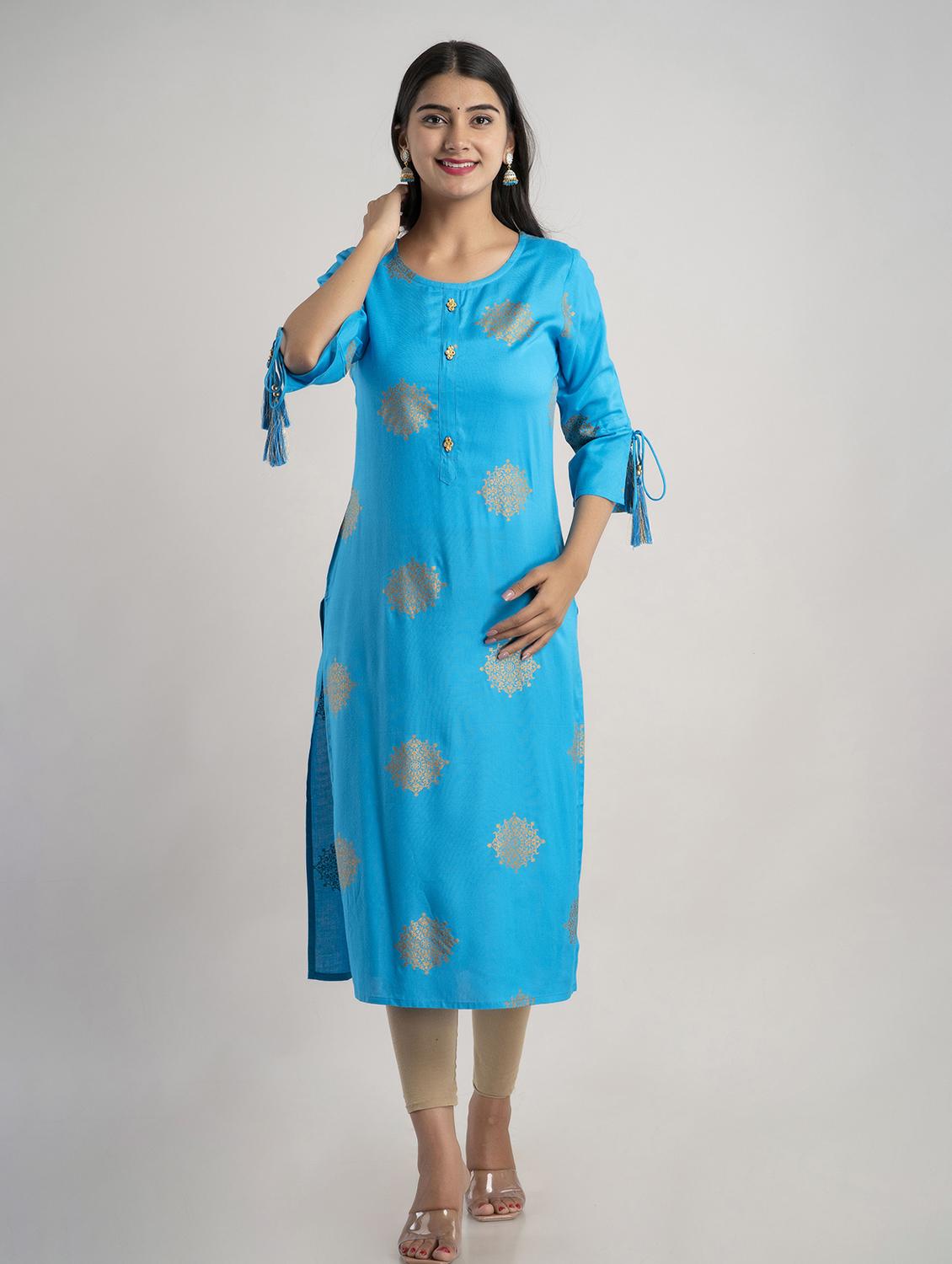 women's straight kurta