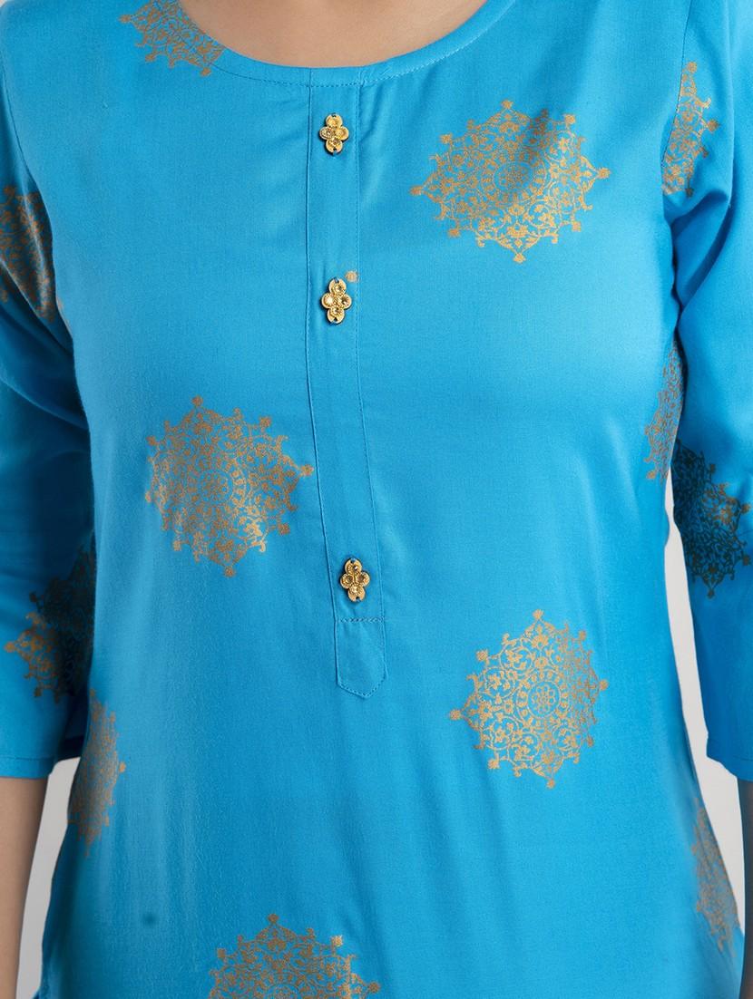 women's straight kurta - 20129555 - Standard Image - 5