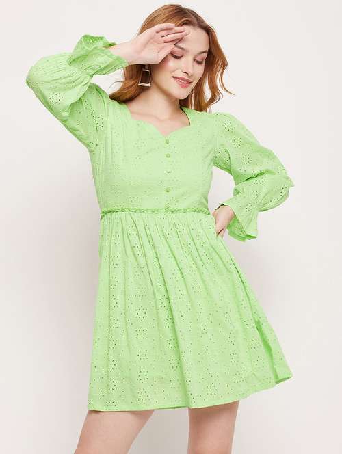 women's fit & flare mini dress - 20130391 -  Standard Image - 0