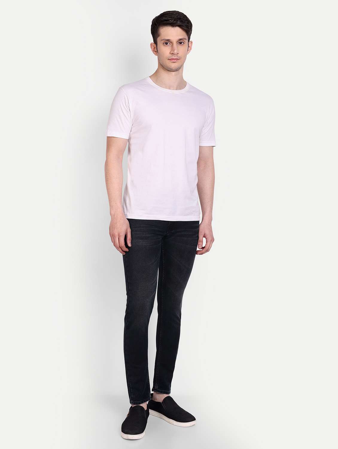 mens skinny fit plain jeans - 20131451 -  Standard Image - 3