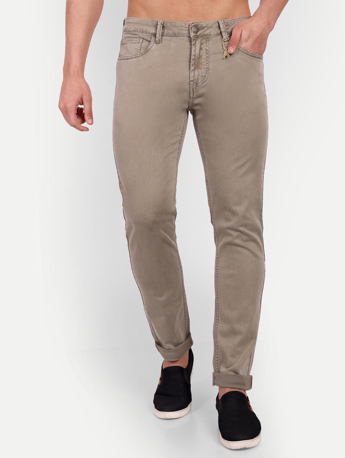 mens slim fit plain jeans - 20131469 -  Zoom Image - 0
