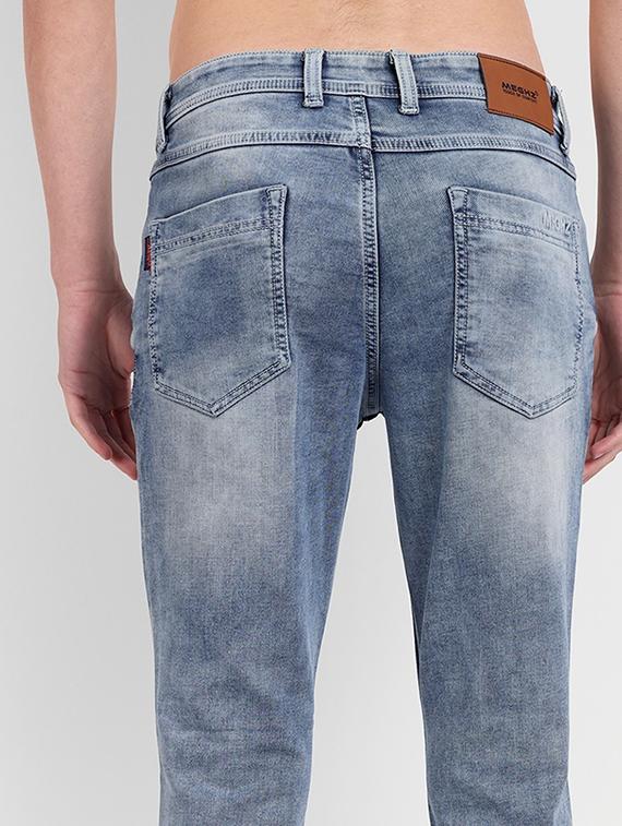 mens slim fit plain jeans - 20131492 - Standard Image - 5