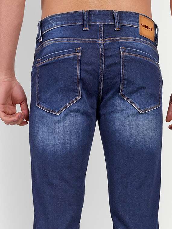 mens slim fit plain jeans - 20131505 - Standard Image - 5