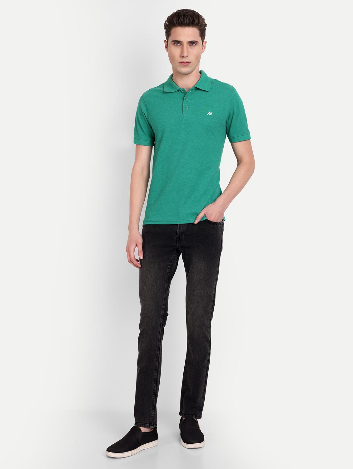 mens straight fit plain jeans - 20131542 - Standard Image - 3