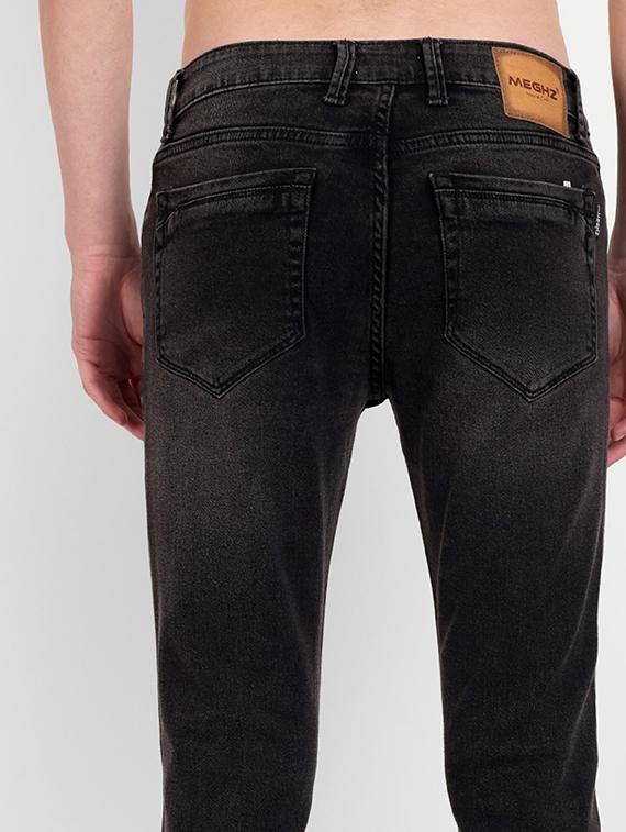mens straight fit plain jeans - 20131542 - Standard Image - 5