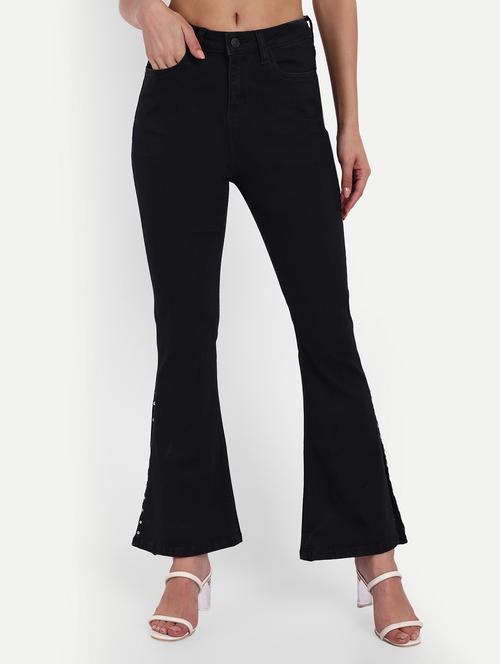 women's plain bootcut jeans - 20131595 -  Standard Image - 0