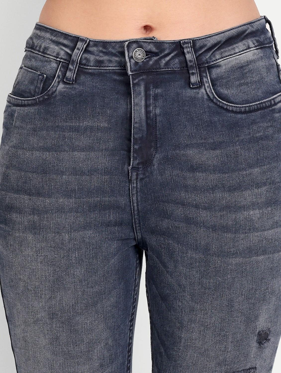 women mid rise denim jeans - 20131608 - Standard Image - 3