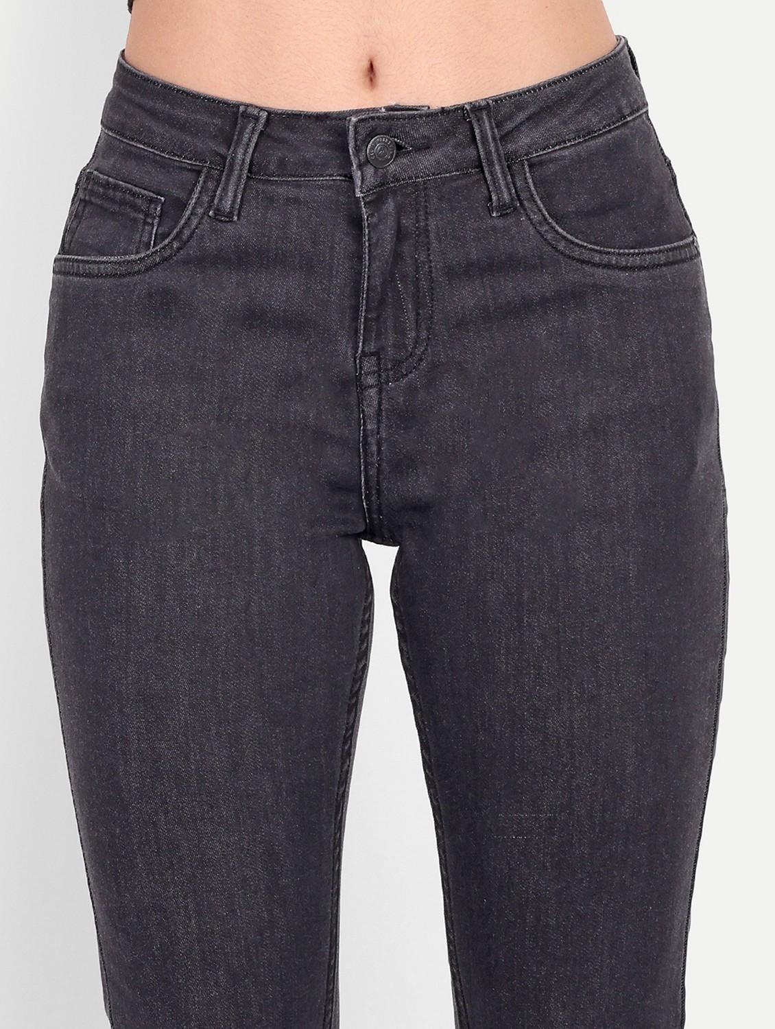 women's plain bootcut jeans - 20131613 - Standard Image - 3