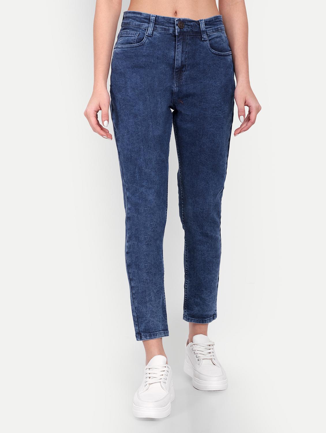 women mid rise denim jeans - 20131630 -  Zoom Image - 0