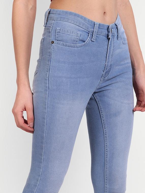women's plain slim fit jeans - 20131632 - Standard Image - 3