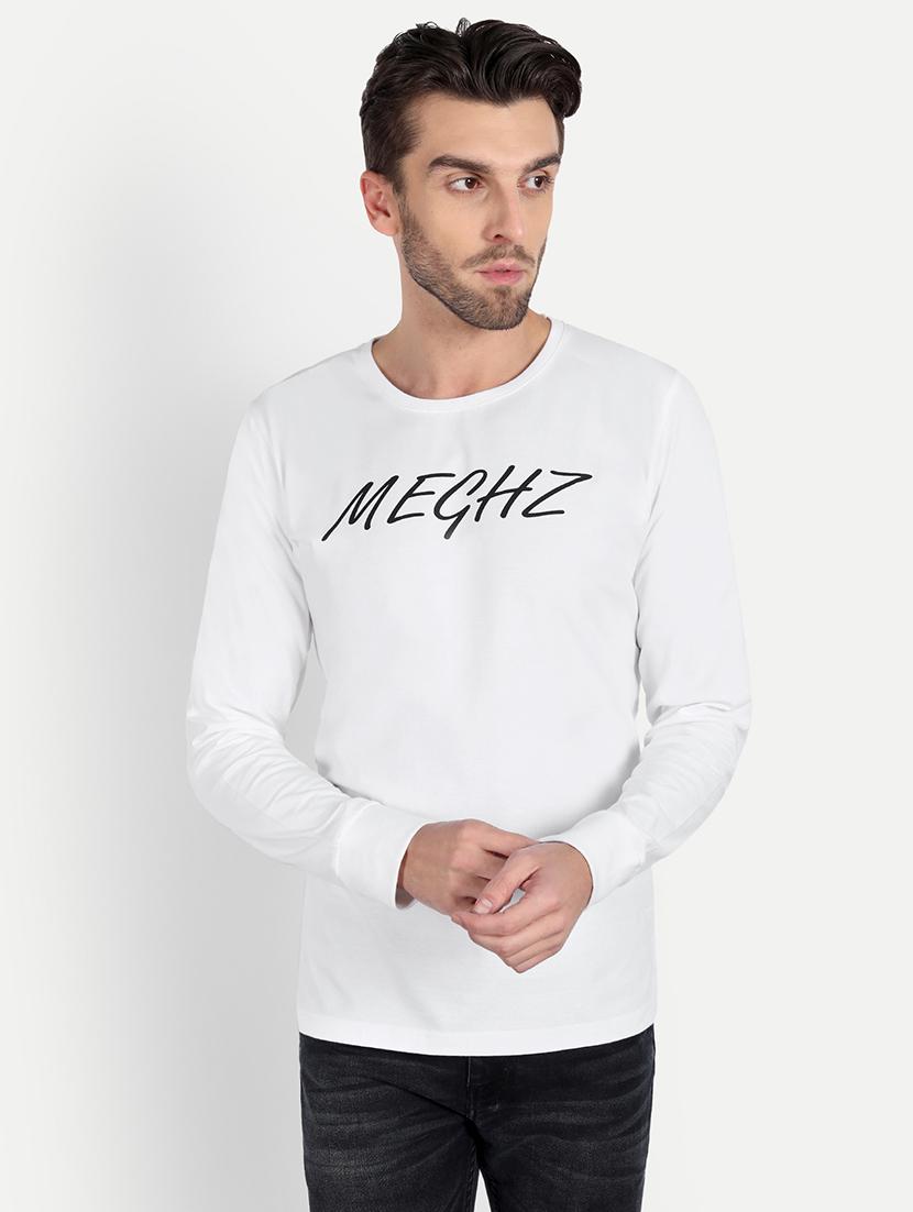 round neck printed regular t-shirt - 20131659 - Zoom Image - 0