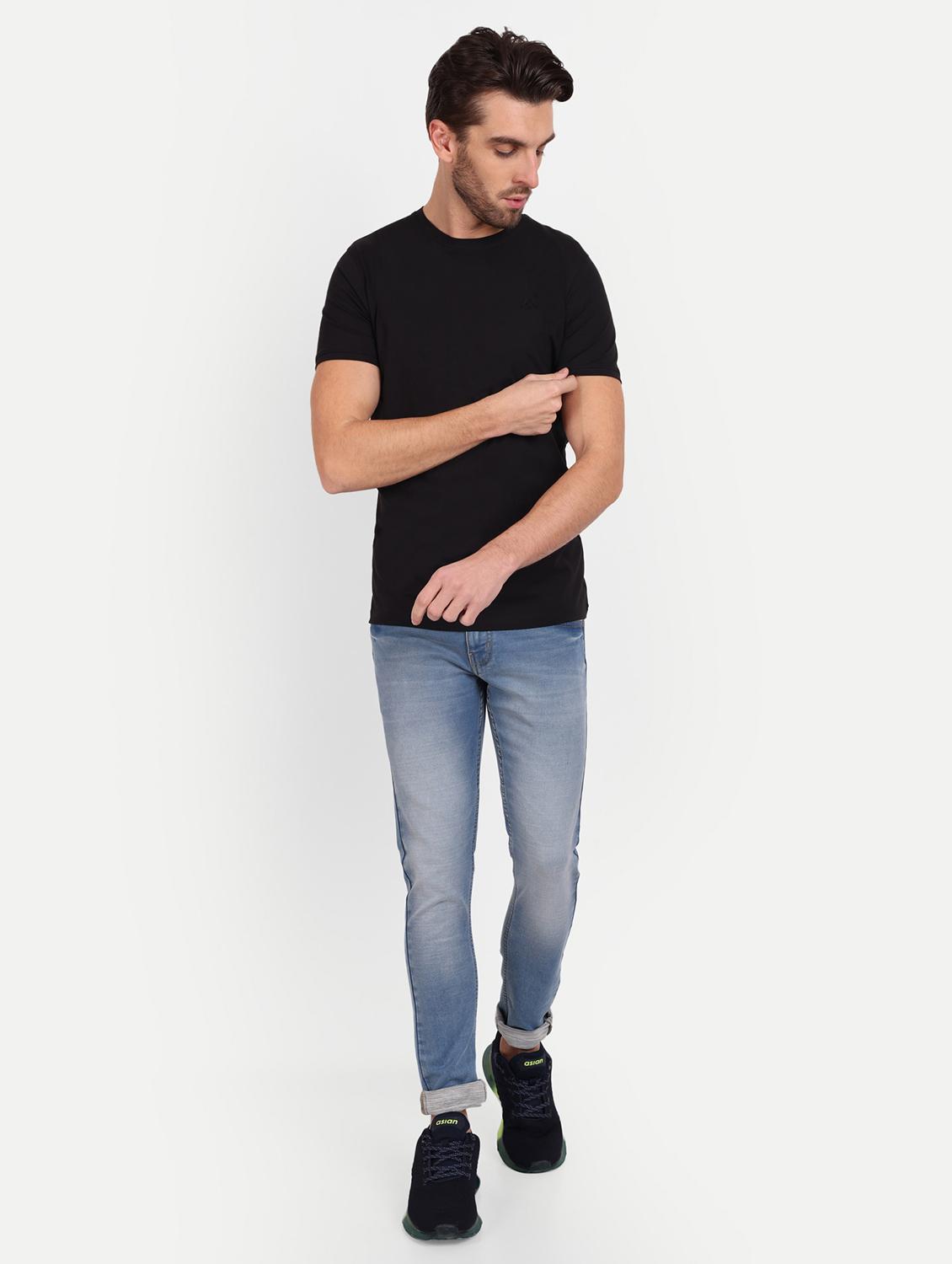men round neck solids t-shirt - 20131668 - Standard Image - 3