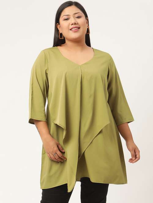 women's asymmetric sweetheart neck top - 20132423 -  Standard Image - 0