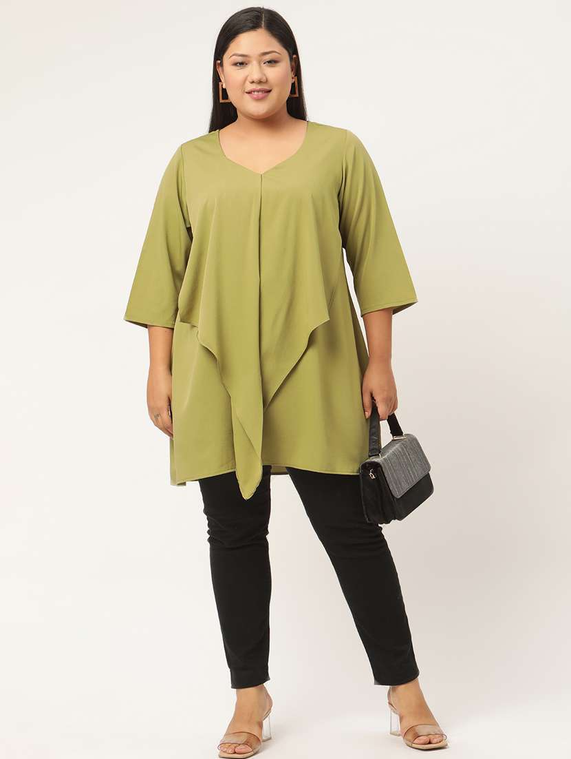 women's asymmetric sweetheart neck top - 20132423 - Standard Image - 3