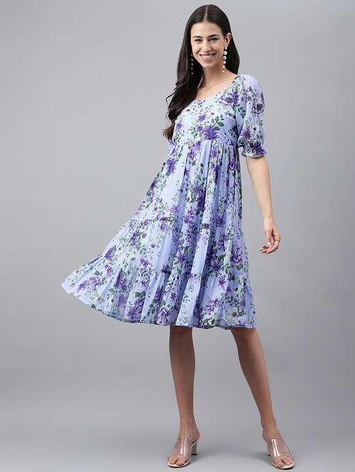 women's tiered dress floral dress